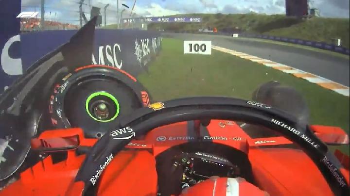 Formula 1 Belanda: Kontak dengan Oscar Piastri, Mobil Charles Leclerc Rusak